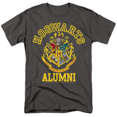 Harry Potter Hogwarts Alumni Crest Men's 18/1 Cotton Short-Sleeve T-Shirt