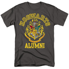 Harry Potter Hogwarts Alumni Crest Men's 18/1 Cotton Short-Sleeve T-Shirt