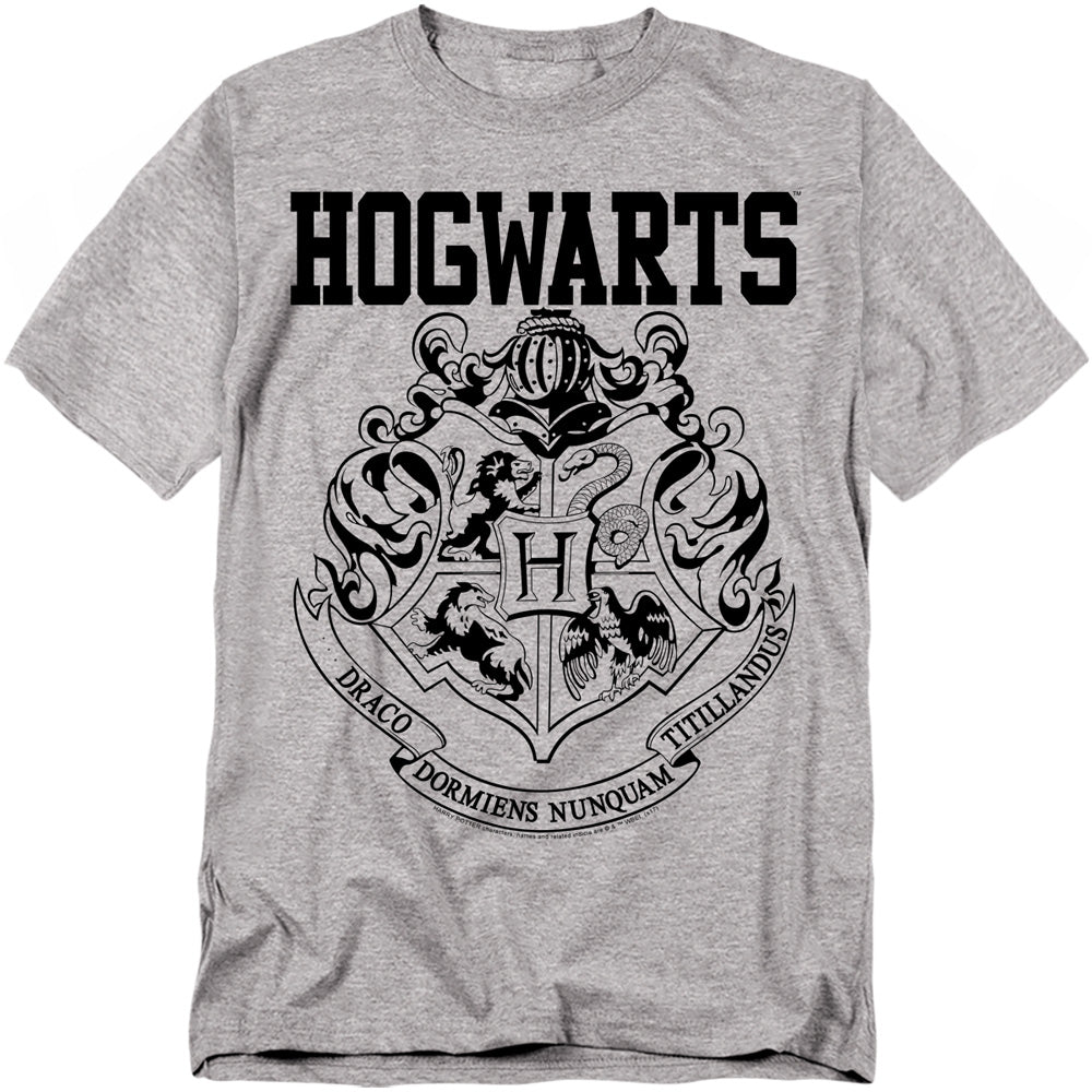 Harry Potter Hogwarts Athletic Men's 18/1 Cotton Short-Sleeve T-Shirt
