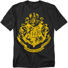 Harry Potter Hogwarts Crest Men's 18/1 Cotton Short-Sleeve T-Shirt