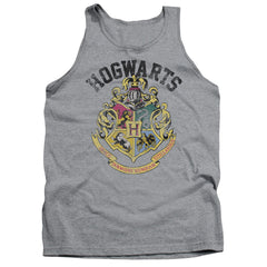 Harry Potter Hogwarts Crest Men's 18/1 Cotton Tank Top