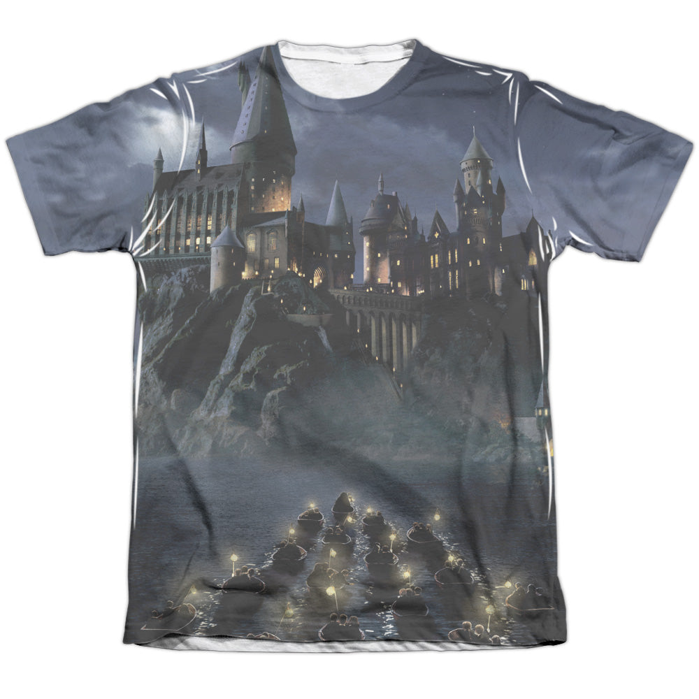 Harry Potter Hogwarts Men's Regular Fit Poly Cotton Short-Sleeve T-Shirt