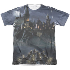Harry Potter Hogwarts Men's Regular Fit Poly Cotton Short-Sleeve T-Shirt