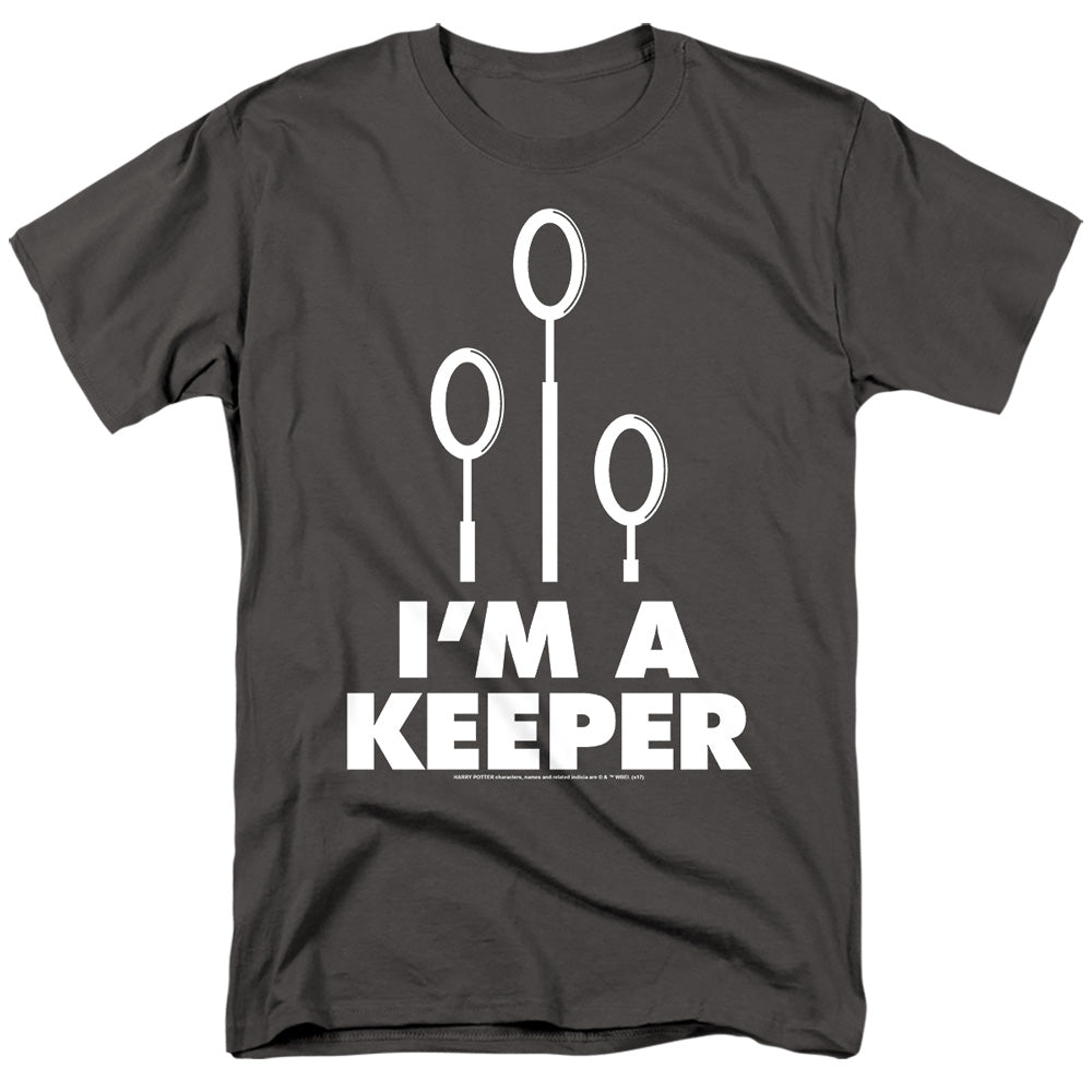 Harry Potter Keeper Men's 18/1 Cotton Short-Sleeve T-Shirt