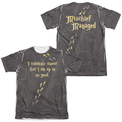 Harry Potter Marauders Map Men's Regular Fit Poly Cotton Short-Sleeve T-Shirt