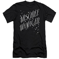 Harry Potter Mischief Managed 4 Men's Ultra-Soft 30/1 Cotton Slim Short-Sleeve T-Shirt