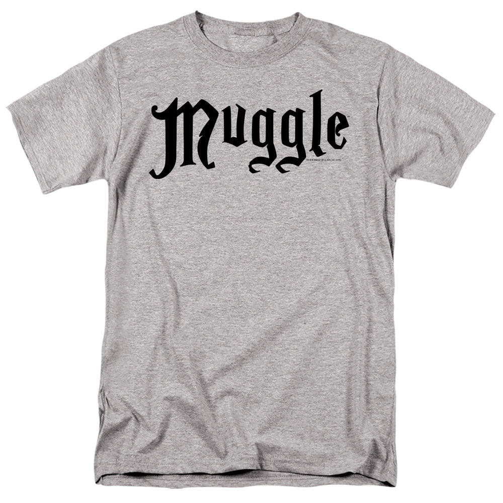 Harry Potter Muggle Men's 18/1 Cotton Short-Sleeve T-Shirt