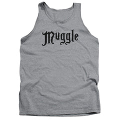 Harry Potter Muggle Men's 18/1 Cotton Tank Top