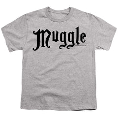 Harry Potter Muggle Youth 18/1 100% Cotton Short-Sleeve T-Shirt