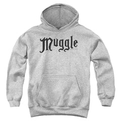 Harry Potter Muggle Youth Cotton Poly Pull-Over Hoodie