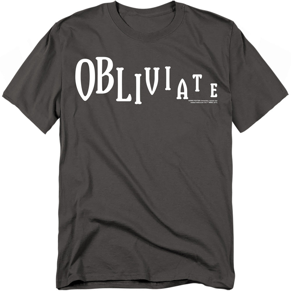 Harry Potter Obliviate Men's 18/1 Cotton Short-Sleeve T-Shirt