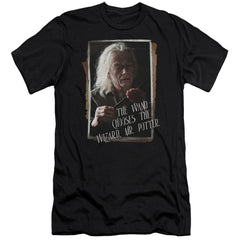 Harry Potter Olivander Men's Ultra-Soft 30/1 Cotton Slim Short-Sleeve T-Shirt