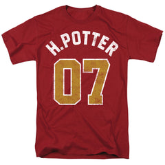 Harry Potter Potter Jersey Men's 18/1 Cotton Short-Sleeve T-Shirt
