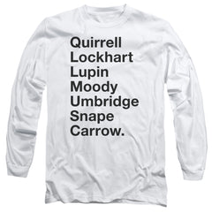 Harry Potter Professors Men's 18/1 Cotton Long-Sleeve T-Shirt