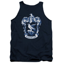 Harry Potter Ravenclaw Crest Men's 18/1 Cotton Tank Top