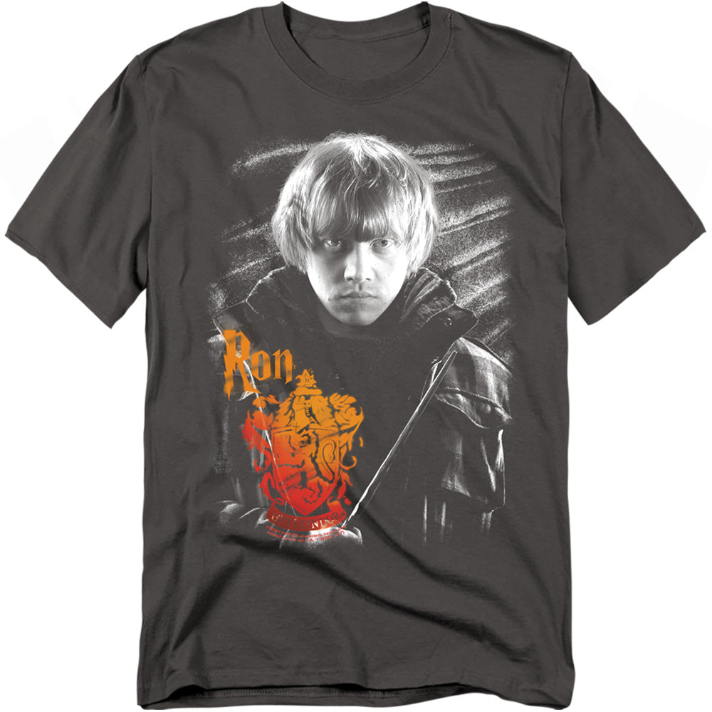 Harry Potter Ron Portrait Men's 18/1 Cotton Short-Sleeve T-Shirt