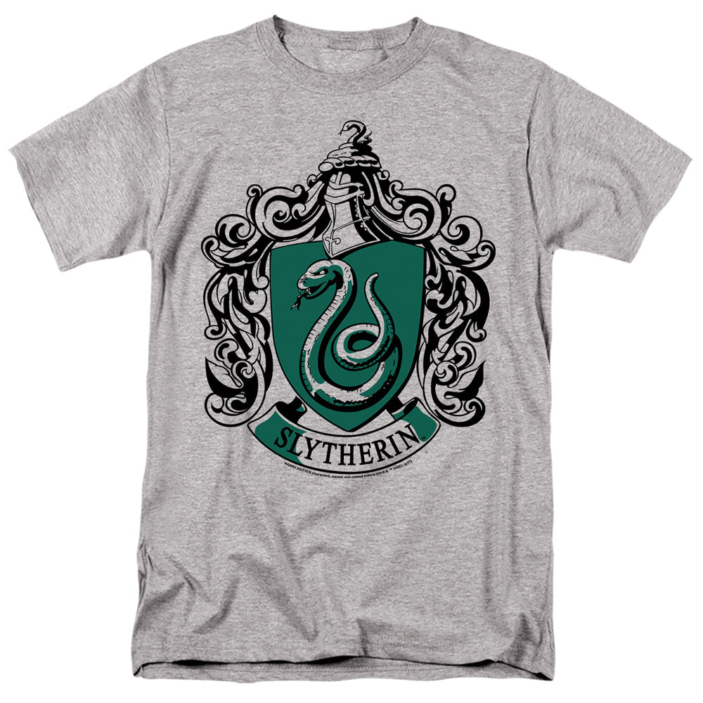 Harry Potter Slytherin Crest Men's 18/1 Cotton Short-Sleeve T-Shirt