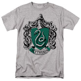 Harry Potter Slytherin Crest Men's 18/1 Cotton Short-Sleeve T-Shirt