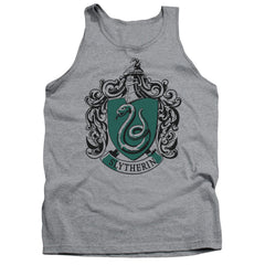Harry Potter Slytherin Crest Men's 18/1 Cotton Tank Top