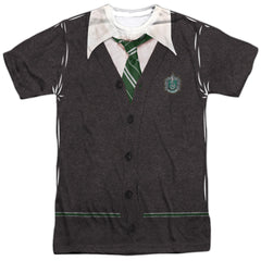 Harry Potter Slytherin Uniform Men's Regular Fit Polyester Short-Sleeve T-Shirt