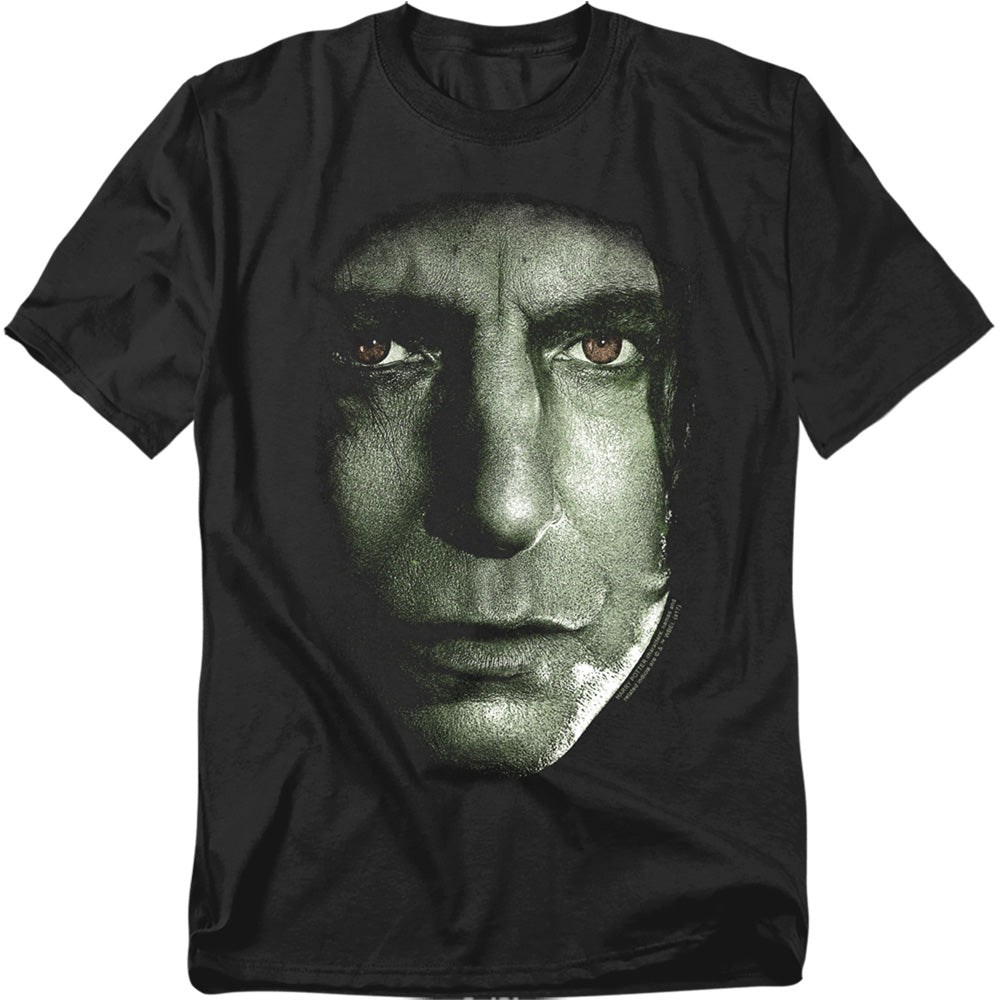 Harry Potter Snape Head Men's 18/1 Cotton Short-Sleeve T-Shirt