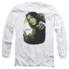 Harry Potter Snape Poster Men's 18/1 Cotton Long-Sleeve T-Shirt