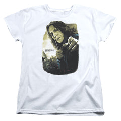 Harry Potter Snape Poster Women's 18/1 Cotton Short-Sleeve T-Shirt