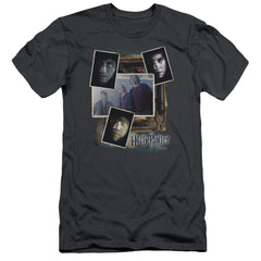 Harry Potter Trio Collage Men's Ultra-Soft 30/1 Cotton Slim Short-Sleeve T-Shirt