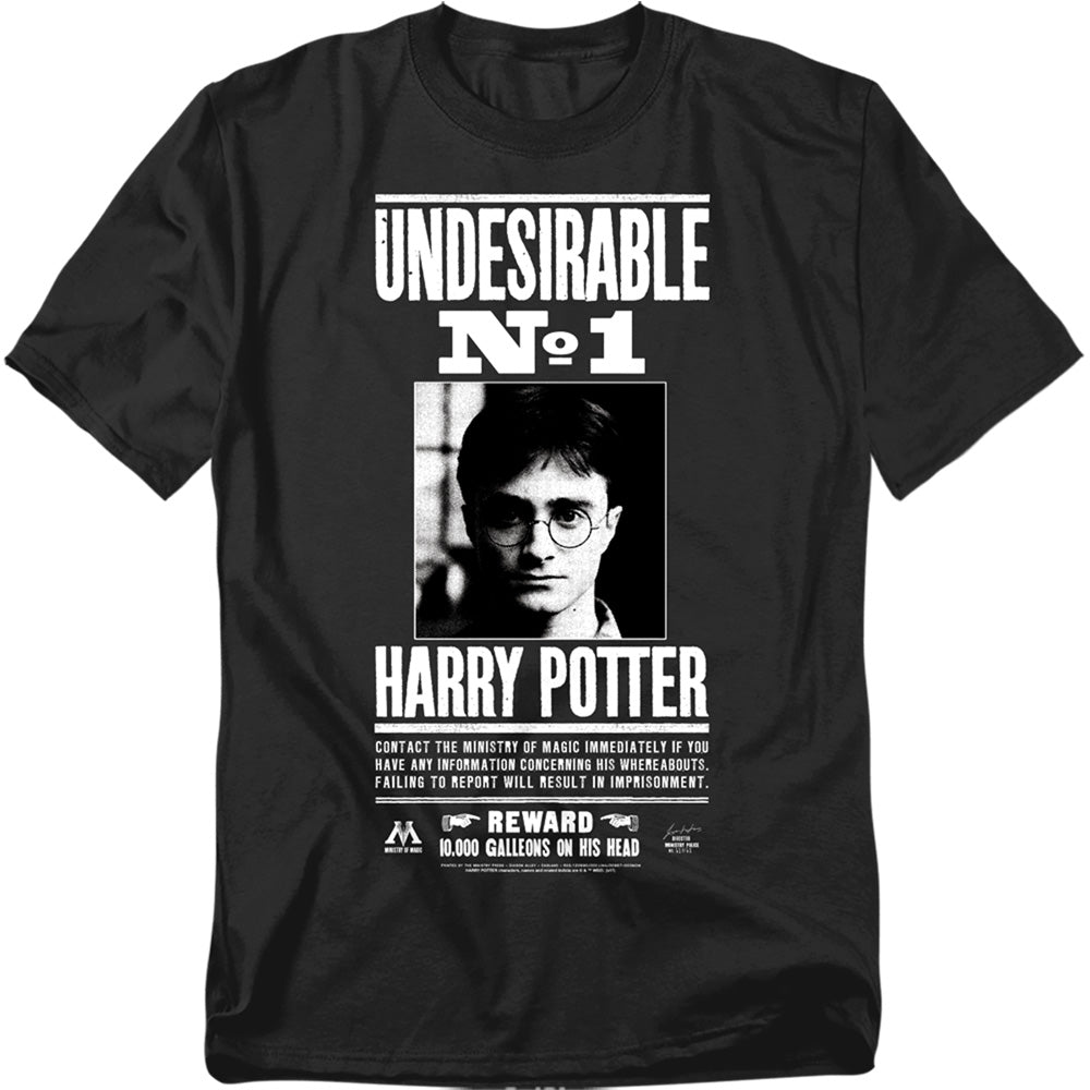 Harry Potter Undesirable No 1 Men's 18/1 Cotton Short-Sleeve T-Shirt