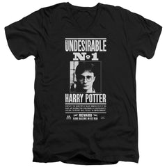 Harry Potter Undesirable No 1 Men's 30/1 Cotton Slim V-Neck T-Shirt