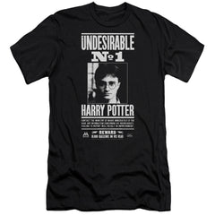 Harry Potter Undesirable No 1 Men's Ultra-Soft 30/1 Cotton Slim Short-Sleeve T-Shirt
