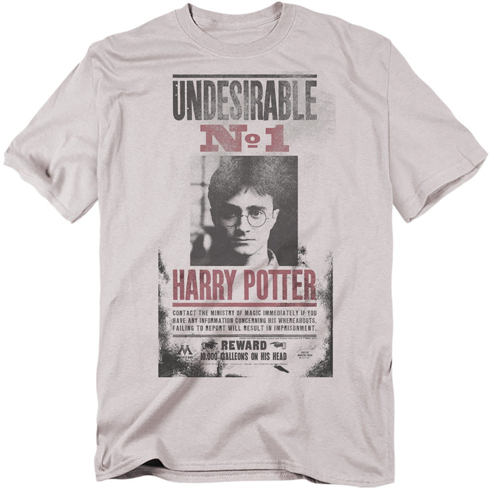 Harry Potter Undesirable No1 Distressed Men's 18/1 Cotton Short-Sleeve T-Shirt
