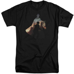 Harry Potter Voldemort Looms Men's 18/1 Tall Cotton Short-Sleeve T-Shirt