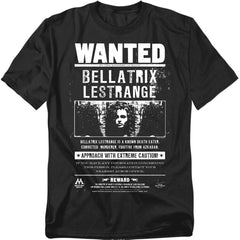 Harry Potter Wanted Bellatrix Men's 18/1 Cotton Short-Sleeve T-Shirt