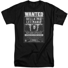 Harry Potter Wanted Bellatrix Men's 18/1 Tall Cotton Short-Sleeve T-Shirt