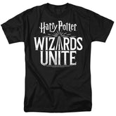 Harry Potter Wizards Unite Logo Men's 18/1 Cotton Short-Sleeve T-Shirt