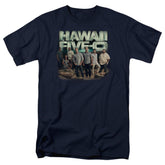 Hawaii 5 0 Cast Men's 18/1 Cotton Short-Sleeve T-Shirt