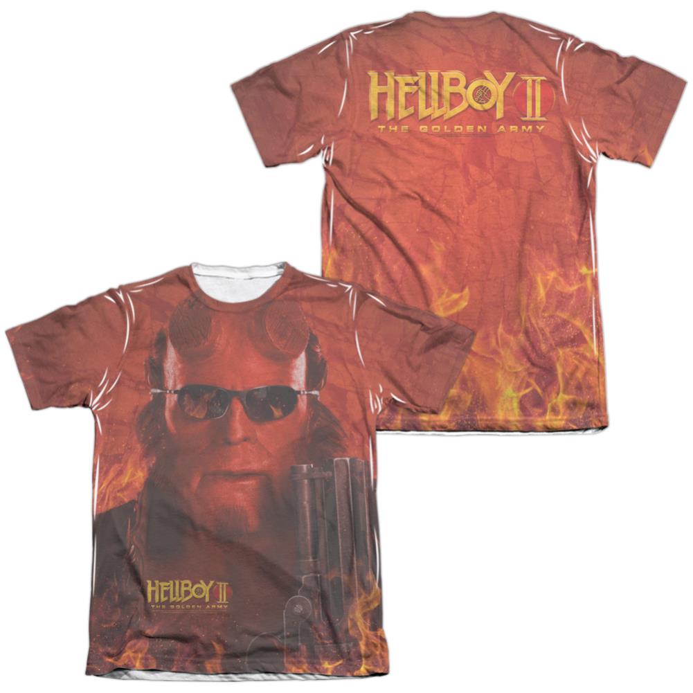 Hellboy II Big Red Men's Regular Fit Poly Cotton Short-Sleeve T-Shirt