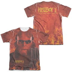 Hellboy II Big Red Men's Regular Fit Poly Cotton Short-Sleeve T-Shirt
