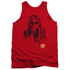 Hellboy II Splatter Gun Men's 18/1 Cotton Tank Top