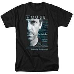House Houseisms Men's 18/1 Cotton Short-Sleeve T-Shirt
