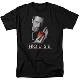 House I Heart House Men's 18/1 Cotton Short-Sleeve T-Shirt