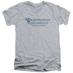House Princeton Plainsboro Men's 30/1 Cotton Slim V-Neck T-Shirt