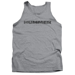 Hummer Distressed Hummer Logo Men's 18/1 Cotton Tank Top