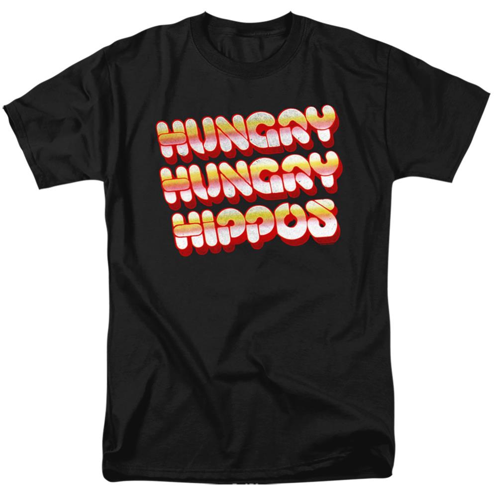Hungry Hungry Hippos Hungry Vintage Logo Men's 18/1 Cotton Short-Sleeve T-Shirt