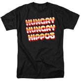Hungry Hungry Hippos Hungry Vintage Logo Men's 18/1 Cotton Short-Sleeve T-Shirt
