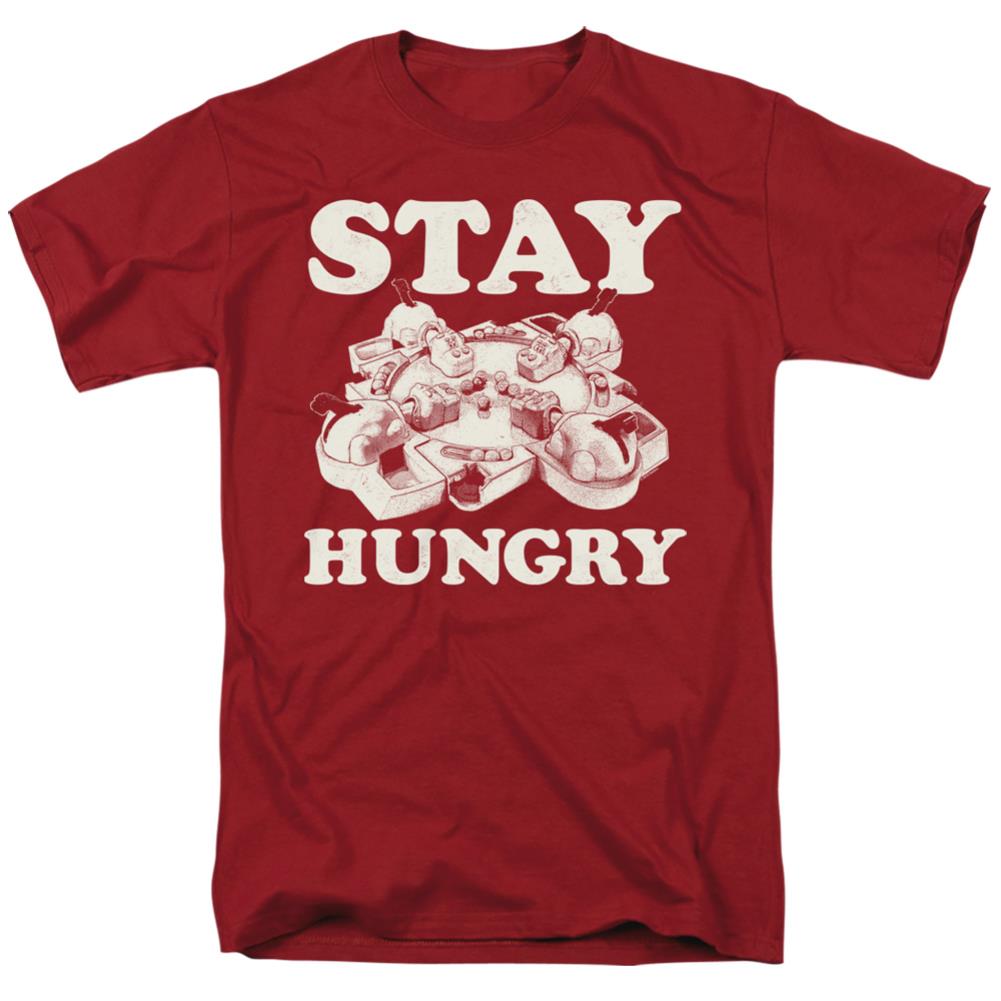 Hungry Hungry Hippos Stay Hungry Men's 18/1 Cotton Short-Sleeve T-Shirt