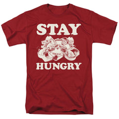 Hungry Hungry Hippos Stay Hungry Men's 18/1 Cotton Short-Sleeve T-Shirt