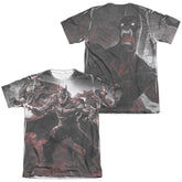 Infinite Crisis IC Batman (Front/Back Print) Men's Regular Fit Poly Cotton Short-Sleeve T-Shirt