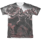 Infinite Crisis IC Batman Men's Regular Fit Poly Cotton Short-Sleeve T-Shirt